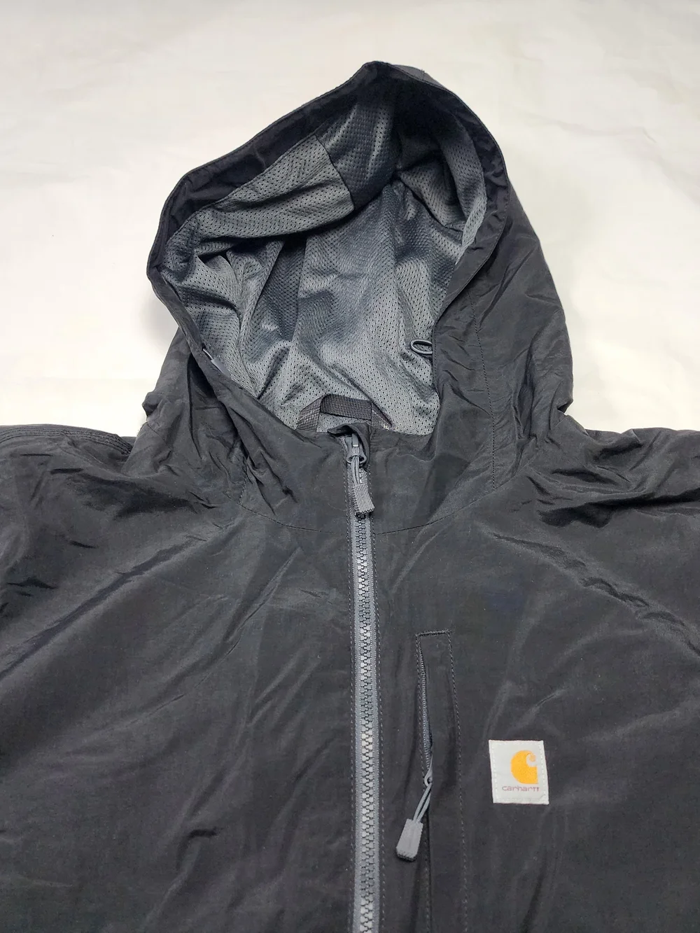 Carharrt Women's Rain Defender Relaxed Fit Lightweight Black Coat Size 2xlarge